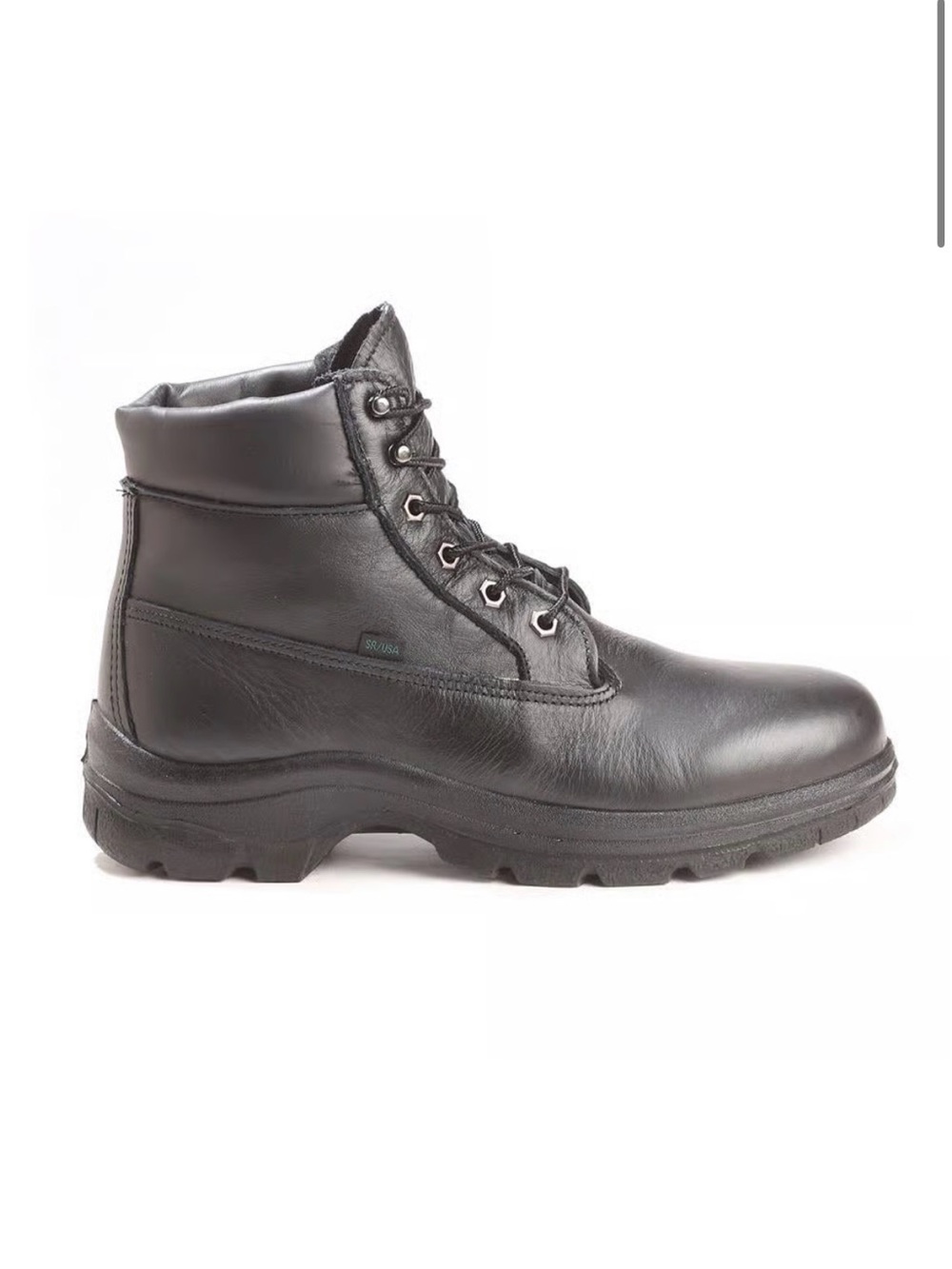 NWT Thorogood Women's Black Lace-Up Work Boots